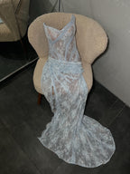 Sophie Pink Lace gown
