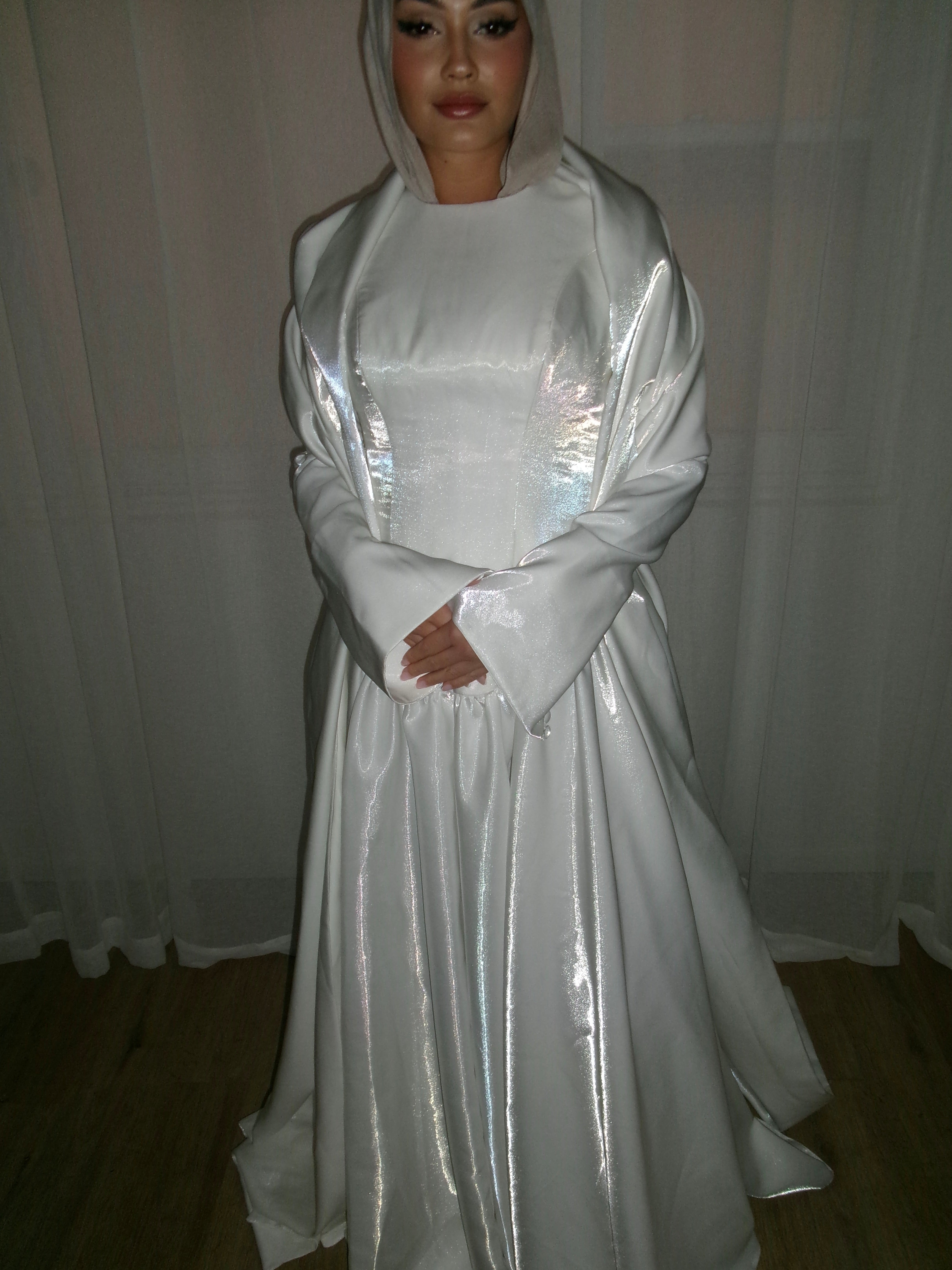 Zafira Gown in White by THH