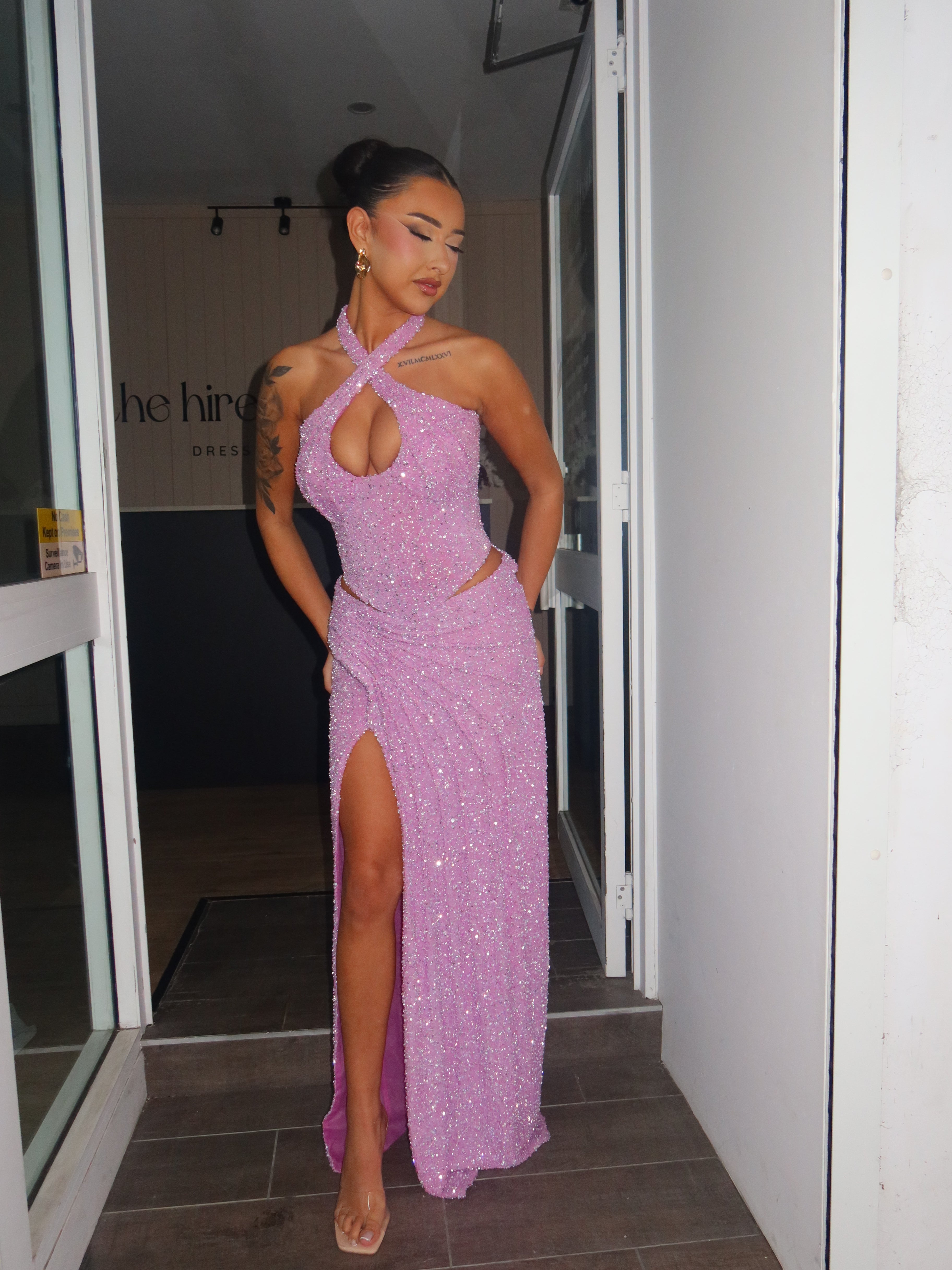 Deleny gown purple by THH