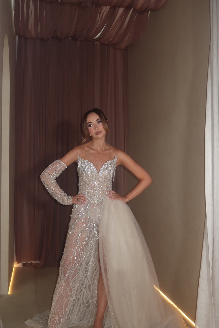 Elissa Gown Silver by THH