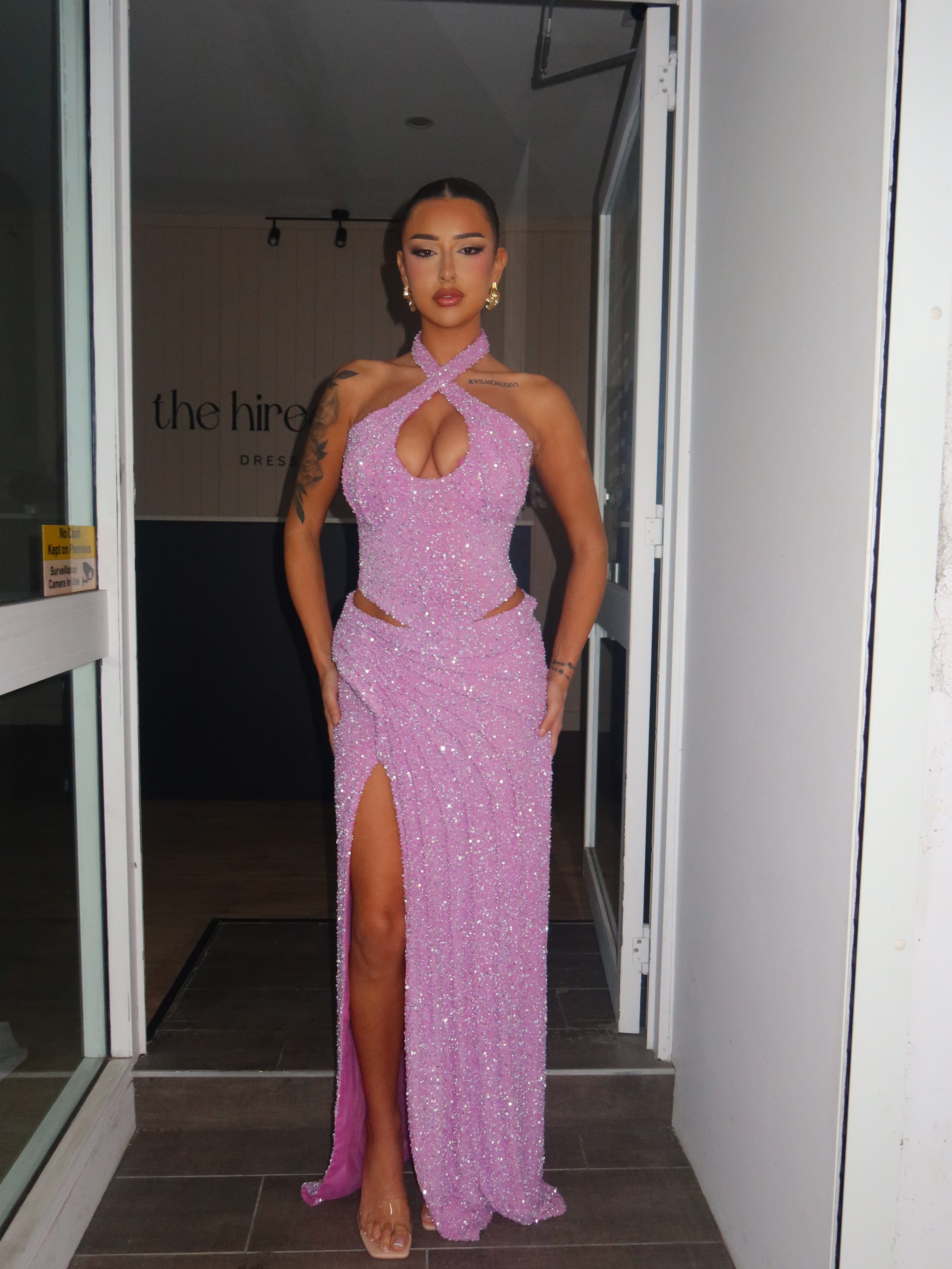 Deleny gown purple by THH
