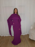 Krace Dress Purple by Khanums