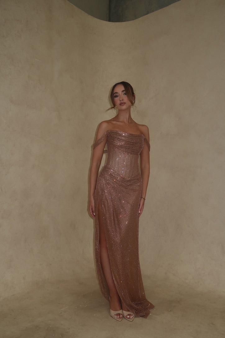 Bronze Gazelle Gown
