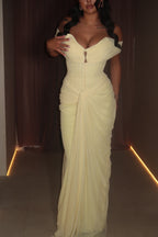 Nira Gown in Yellow by THH