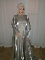 Zafira Gown in Khaki by THH