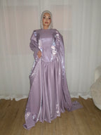 Zafira Gown in Lilac by THH