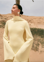 Krace Dress Yellow by Khanums