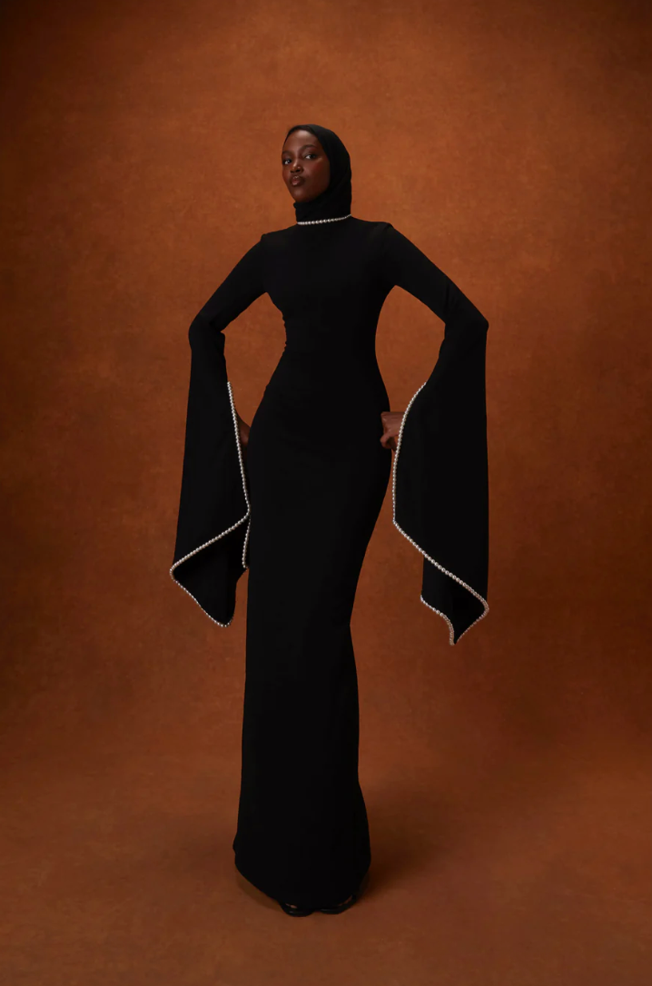 Kadela Gown Black by Khanums
