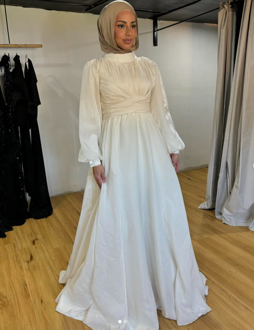 Yana Gown white by International Designer